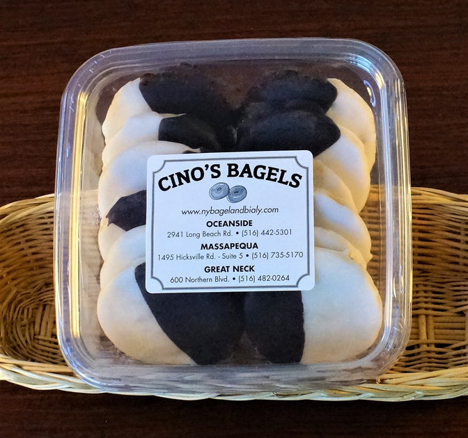 Mini NY Black and White Cookies | New York Bagel & Bialy